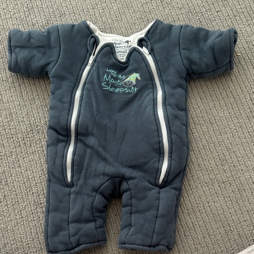 Magic Sleepsuit Fleece One-Piece in Charcoal